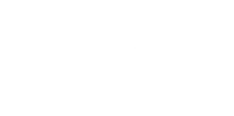 Minimalist white logo with crescent moon and star above text 'Eternal Seal Scripture'